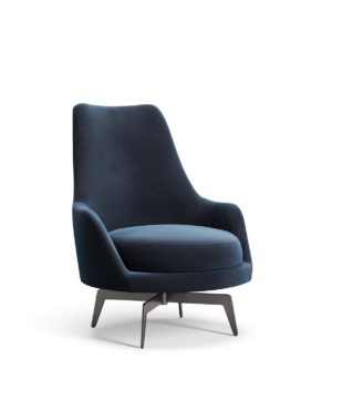 Palermo armchair by Harmony with contemporary design, premium materials, and custom-made craftsmanship. Shop at Harmony.