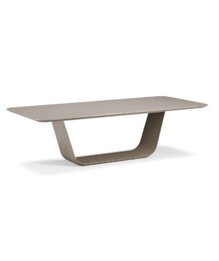 Discover the Sole dining table by Harmony, a luxury designer dining table defined by its refined silhouette and sculptural balance. Its clean lines and harmonious proportions create an elegant centerpiece, bringing sophistication and warmth to contemporary dining spaces. Harmony crafts this made-to-order piece with a durable and well-engineered structure, ensuring long-lasting stability and performance. The tabletop, with its smooth and refined finish, enhances durability while showcasing the richness of its materials, while the base introduces a subtle architectural presence that reinforces both strength and visual lightness. Perfect for elevated dining environments, the Sole dining table combines craftsmanship, premium materials, and contemporary design, making it a versatile addition to curated interiors. Explore complementary finishes, materials, and designs in the Harmony catalogs.