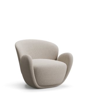 The Blumen armchair by Harmony featuring contemporary design, ergonomic comfort, premium materials. Shop at Harmony.