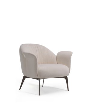 Delta armchair by Harmony with contemporary design, premium upholstery, and custom-made craftsmanship. Shop at Harmony.