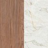 American Walnut + Nuvola Gold Marble