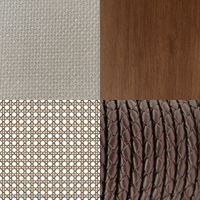 Braque Sand(T1130) + Walnut Stained + Champagne + Brown + Beige