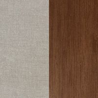 QP Deluxe Velvet Sand (Q1129) + Walnut Stained